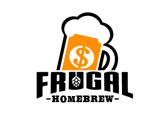 Frugal Homebrew logo design by justin_ezra