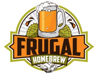 Frugal Homebrew logo design by Suvendu