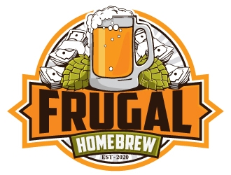 Frugal Homebrew logo design by Suvendu