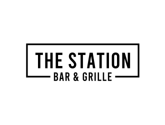 The Station Bar & Grille logo design by johana