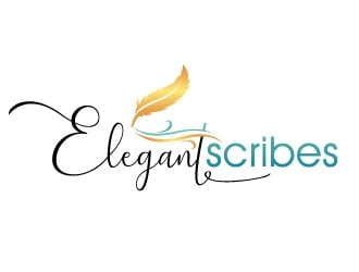 Elegant Scribes logo design by REDCROW