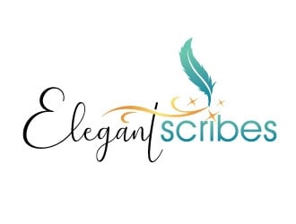 Elegant Scribes logo design by REDCROW