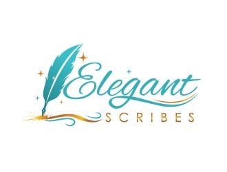 Elegant Scribes logo design by gogo