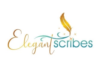 Elegant Scribes logo design by REDCROW