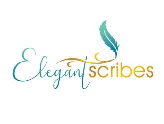 Elegant Scribes logo design by REDCROW