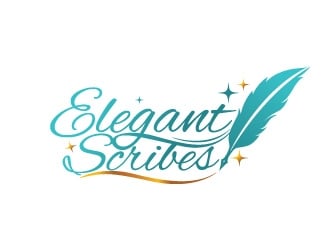 Elegant Scribes logo design by gogo