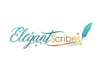 Elegant Scribes logo design by gogo