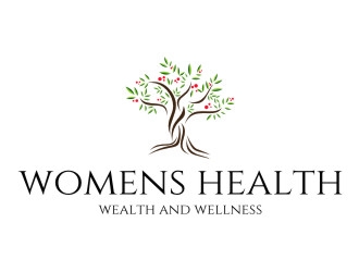 womens health, wealth and wellness logo design by jetzu