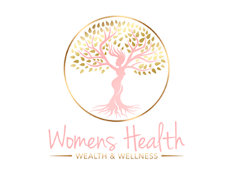 womens health, wealth and wellness logo design - 48hourslogo.com
