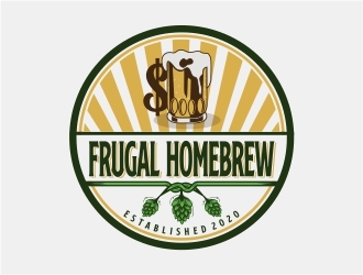 Frugal Homebrew logo design by Alfatih05