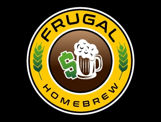 Frugal Homebrew logo design by aryamaity