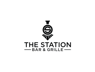 The Station Bar & Grille logo design by logitec