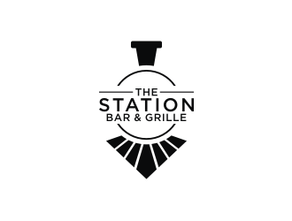 The Station Bar & Grille logo design by logitec