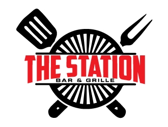 The Station Bar & Grille logo design by AamirKhan