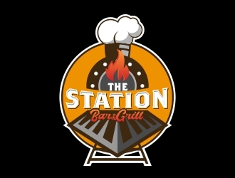 The Station Bar & Grille logo design by rizuki