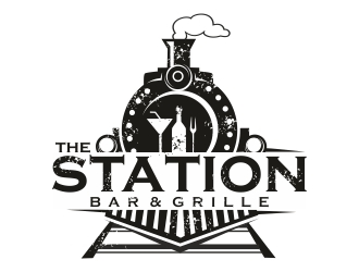 The Station Bar & Grille logo design by ruki