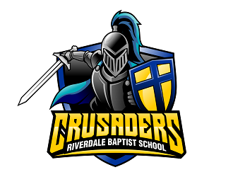 Riverdale Baptist School (Crusaders) logo design by haze