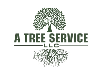 A  Tree Service, LLC logo design by AamirKhan