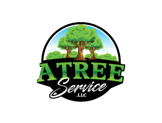 A  Tree Service, LLC logo design by yans