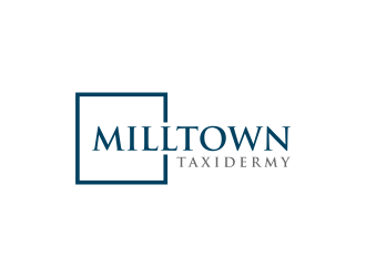 Milltown Taxidermy logo design by p0peye