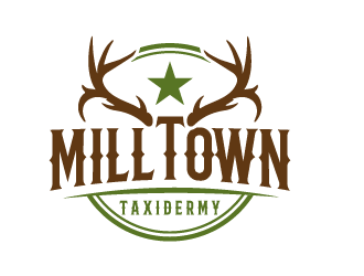 Milltown Taxidermy logo design by logy_d