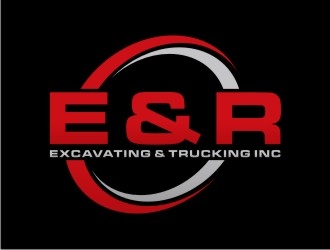 E & R Excavating & Trucking Inc. logo design by sabyan