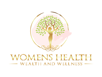 womens health, wealth and wellness logo design by bismillah