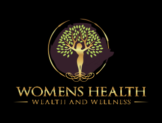 womens health, wealth and wellness logo design by bismillah