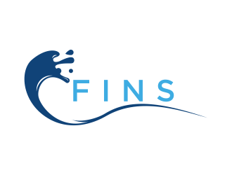 FINS  logo design by yoichi