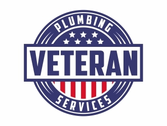 Veteran Plumbing Services logo design by Mardhi