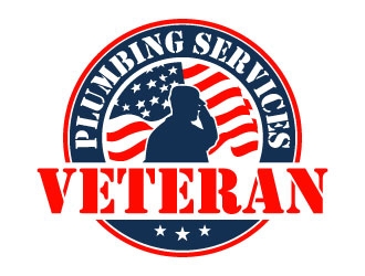 Veteran Plumbing Services logo design by daywalker