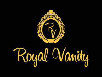 Royal Vanity  logo design by Renaker