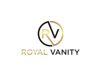 Royal Vanity  logo design by rief