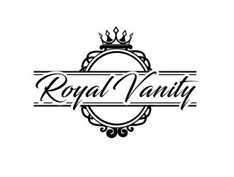 Royal Vanity  logo design by BeDesign