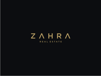 Zahra Real Estate logo design by kevlogo