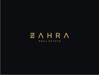 Zahra Real Estate logo design by kevlogo