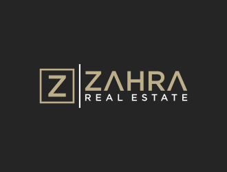 Zahra Real Estate logo design by p0peye