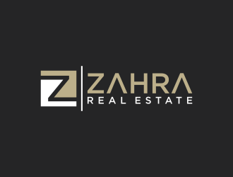 Zahra Real Estate logo design by p0peye