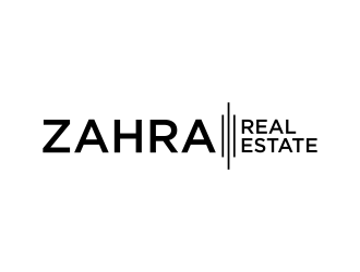 Zahra Real Estate logo design by p0peye