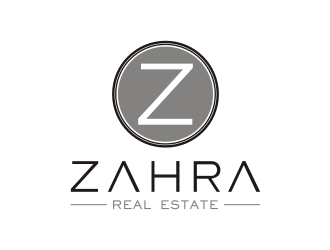 Zahra Real Estate logo design by Barkah