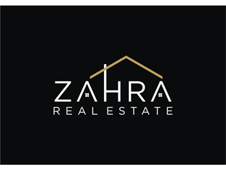 Zahra Real Estate logo design by clayjensen