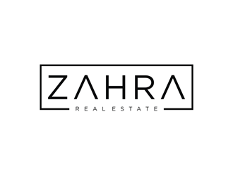 Zahra Real Estate logo design by clayjensen