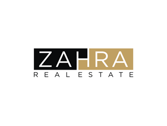 Zahra Real Estate logo design by clayjensen