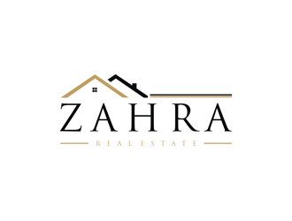 Zahra Real Estate logo design by clayjensen