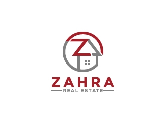 Zahra Real Estate logo design by Akhtar