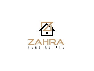 Zahra Real Estate logo design by Akhtar