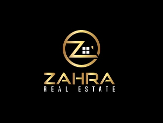 Zahra Real Estate logo design by Akhtar