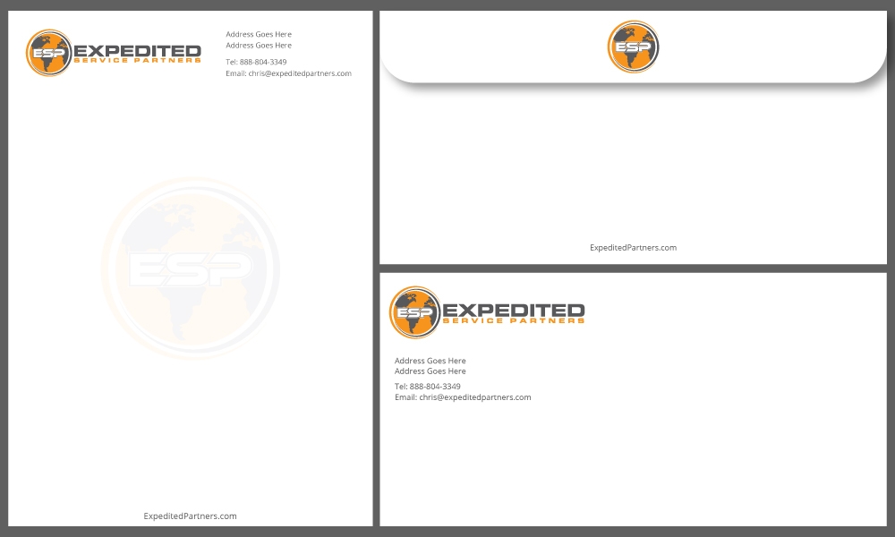 Expedited Service Partners logo design by Gelotine