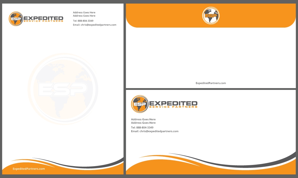 Expedited Service Partners logo design by Gelotine