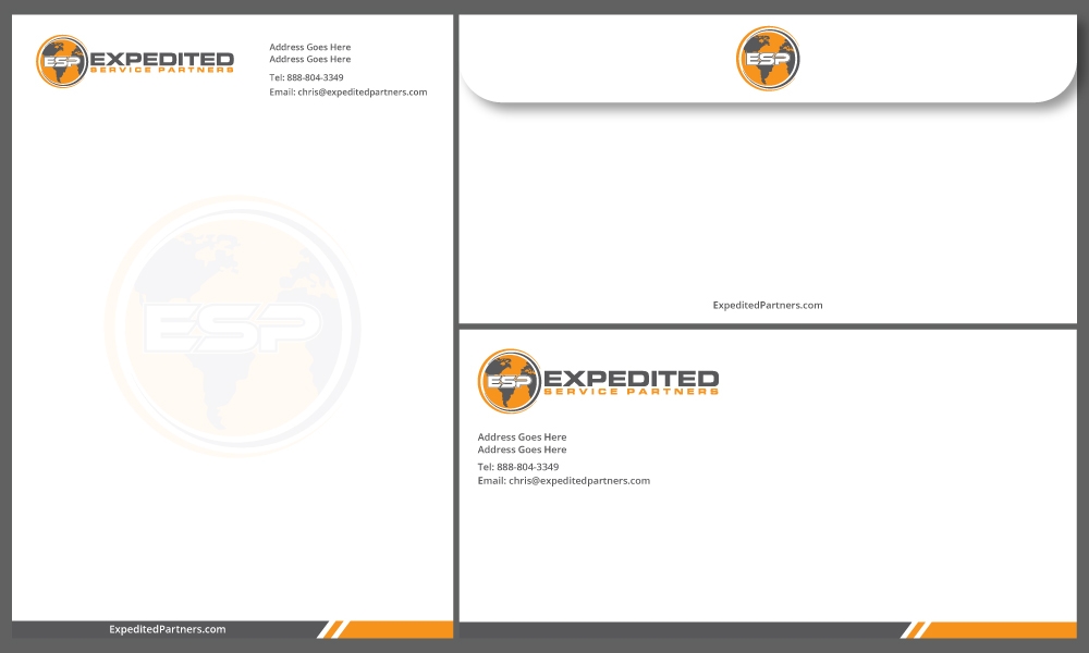 Expedited Service Partners logo design by Gelotine